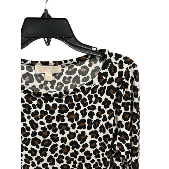 MICHAEL Michael Kors Animal Print Shift Dress Leopard - Picture 4 of 5